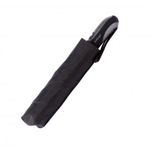 Зонт мужской 3 сложения полуавтомат эпонж "Прямая ручка" 9 спиц